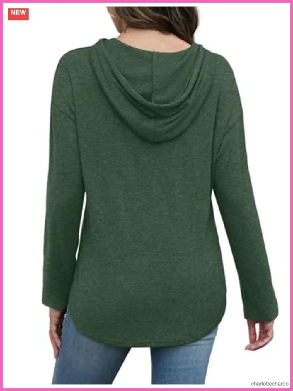 Women's Long Sleeve Crewneck Sweatshirt Pullover Casual Fall Winter Top